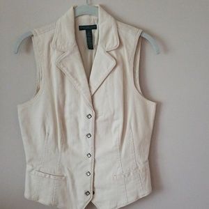 Denim vest Lauren Jean Company  Ralph Lauren